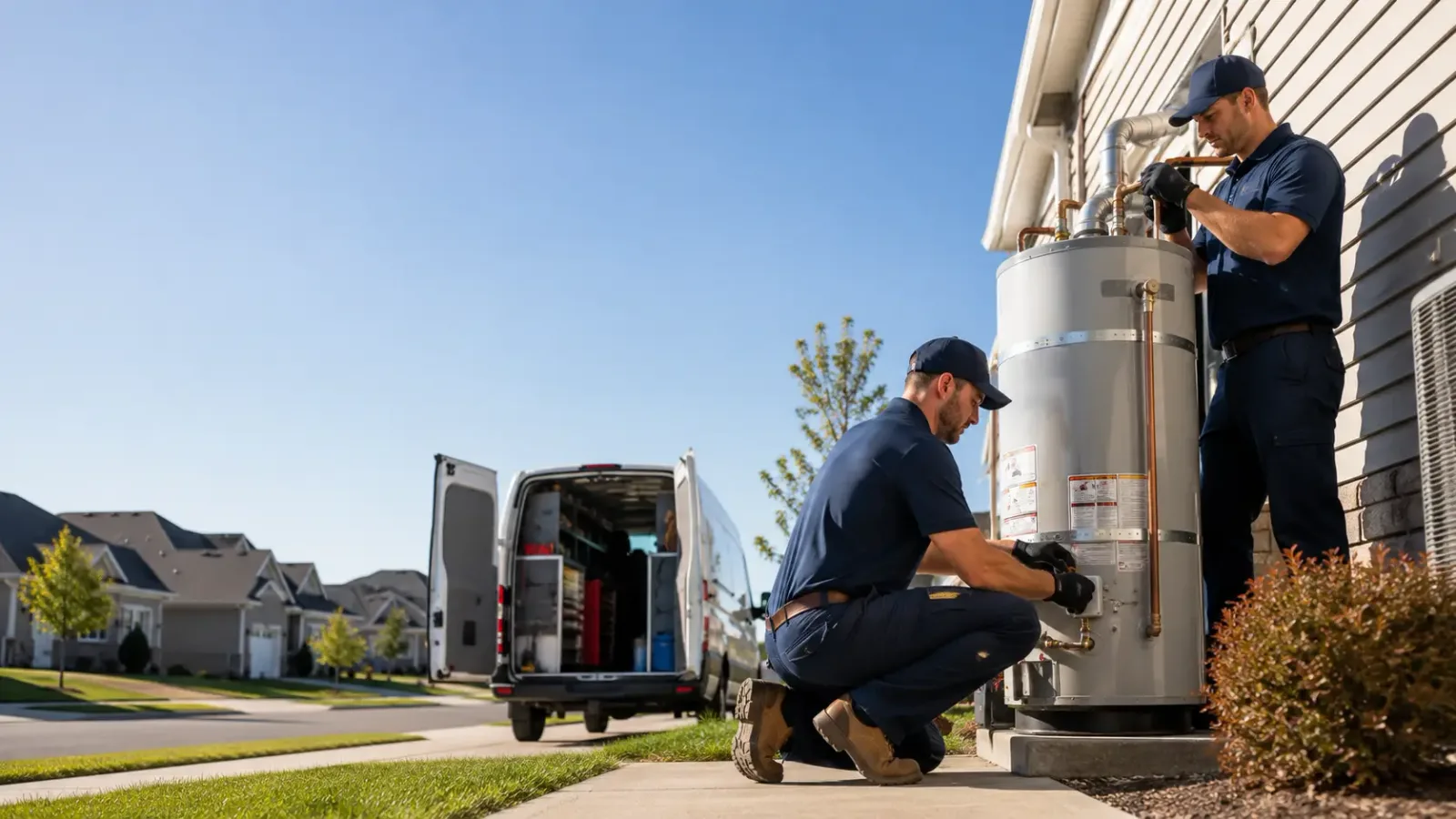 Water Heater Installation in Lotus, CA